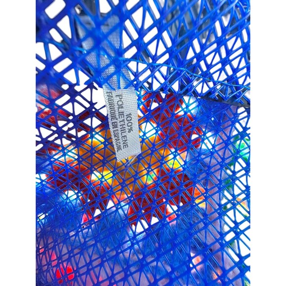 Vintage Festival Granny Square Knit Mesh Lined Tote Bag Spain - Picture 7 of 9